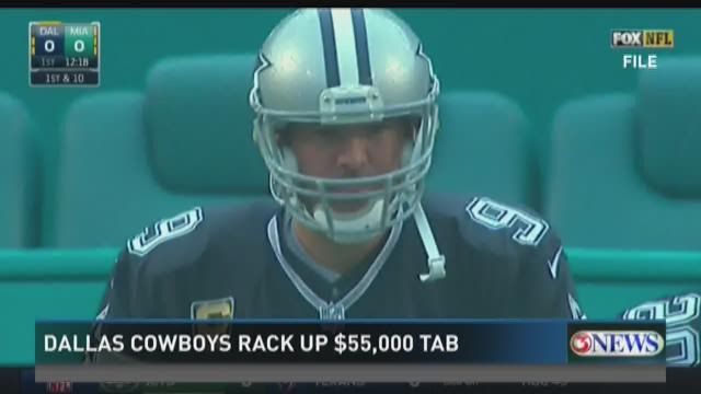 Cowboys rookie WR socked with $54,896 dinner tab - The San Diego