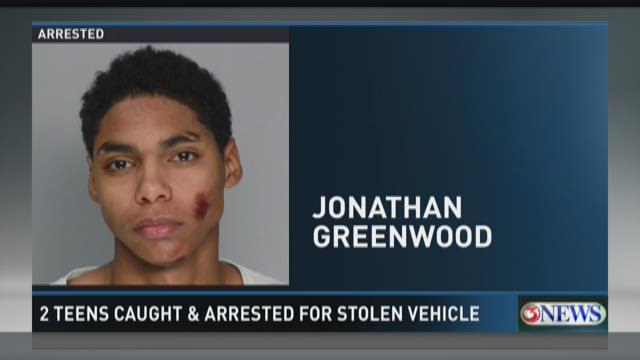 Two teens caught, arrested with stolen vehicle | kiiitv.com