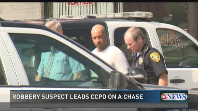 Robbery suspect detained after leading police on chase | kiiitv.com